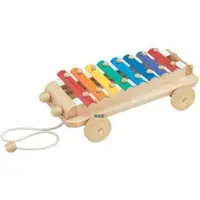 在飛比找森森購物網優惠-《 日本 Ed-Inter 》木玩系列 - 木琴手拉車