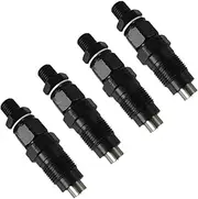 Set of 4 Diesel Fuel Injectors 16600-63G21 1660063G21 Compatible for Nissan Navara QD32 D22 3.2L
