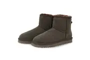 UGG Woolcomfort Classic Mini Boots Premium Australian Sheepskin Chocolate