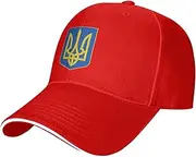 [Generic] Ukraine Hat Coat of arms of Ukraine Emblem Baseball Cap for Ukrainians Decoration Trucker Hat