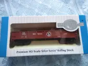 HO Scale Bachmann 17211 Silver Premium Series 40' GONDOLA Great Northern
