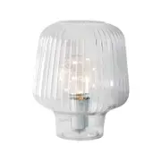 Mirabella Clear Glass Brooke Table Lamp