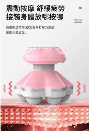 360°電動六頭肩頸按摩器 3D按摩儀 電動按摩器 USB供電 (2.2折)