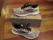 Brooks Ghost 15 Wednesday Holmes Pride Running Shoes Men's Size 14