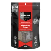 Black Hawk Beef Jerky Straps Dog Treats (100g pack)