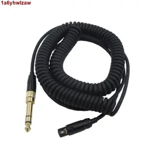 🔫【潮男街區】彈簧卡儂耳機線適用於AKG 耳機 K240 K141 K271 K702 K712 迷你卡儂升級線 音頻