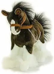 Bocchetta Rimsky Clydesdale Horse Pony Stuffed Animal Soft Plush Toy, 30 cm Height