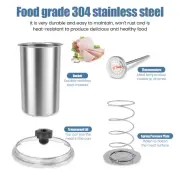 Ham Maker Stainless Steel Meat Press Cooker with Thermometer Heat CaDnp