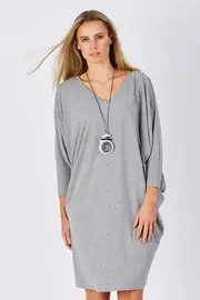 Long Sleeve Miracle Dress--PQC-HY294-7PQ