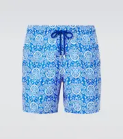 [Vilebrequin] Vilebrequin Mahina printed swim trunks UK 30 blue