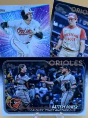 Adley Rutschman Lot X3 2024 Topps Update Vets Combo, ASG-1, Stars Of MLB Insert