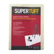 Trimaco SuperTuff Rubber-Duckie Heavyweight Butyl Dropcloth, 4-feet x 15-feet