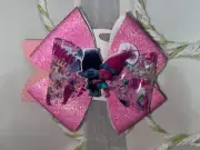 Trolls Character Hair Bow Faux Leather