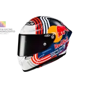 RPHA 1 Red Bull Austin GP White Blue MC21SF Full Face Helmet