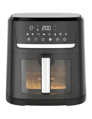 [Healthy Choice] Digital Air Fryer with Viewing Window 1700 Watts 10L in Black