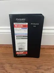 At-A-Glance 2025 G210-00 Calendar Planner Weekly New Year Black Address