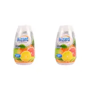 Wizard Tropical Citrus 2-Pack Solid Adjustable Air Freshener 7.8 oz Odor Elimina