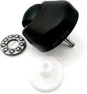 Compatible For ECOVACS X1/T10/T10 Plus/T20 Front Caster Accessories Vacuum Cleaner Omni-directional Wheel Universal Wheel(Black Caster)