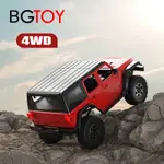 BGTOY 1:24 4WD 遙控車帶 LED 燈 2.4G 無線電遙控越野攀爬車卡車男孩戶外汽車兒童玩具