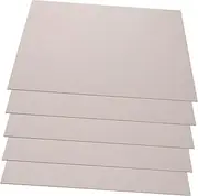 SEWACC DIY Graffiti Paperboard 5pcs Gray Cardboard A3 Size Thick Double-Sided for Boys and Girls Crafts Projects