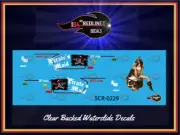 1/64 '55 Chevy 'Pirate's Maid' CUSTOM Decal SCR-0229