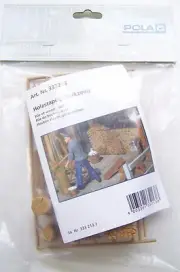 Pola G 1:22.5 scale Wood Pile, Hand Tools, Etc. KIT # 333213