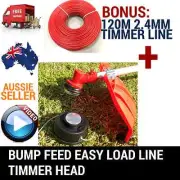 WITH 120M LINE TWISTER BUMP FEED LINE TRIMMER HEAD WHIPPER SNIPPER BRUSH CUTTER