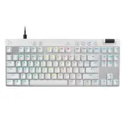 Logitech G PRO X TKL RAPID Gaming Keyboard (Magnetic Switches) (White)