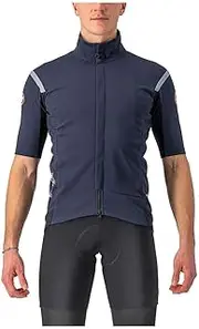 [CASTELLI] Men's Gabba ROS 2 Jacket, Steel Blue/Savile Blue, X-Large