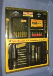 Vintage Craftsman Professional Speed-Lok 30 PC High Torque Drill Driver Set