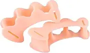 Toe Separators to Correct Your Toes, Toe Straighteners Corrector Hammer Toe, Gel Toe Straighteners in Shoe Toe Spacers Toe Hammer Toe Smoother Spacers for Pain Relief, Hallux Valgus, Crooked Toes
