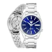 SEIKO SNKL43 Automatic Watch for Men 5-7S Collection - Striking Blue Dia