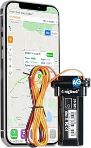 GPS Tracker for Vehicles,901L 4G Real-Time Car GPS Tracking Device,Waterproof Hidden Car Locator Tracking Device for Vehicles Car Motorcycle Truck Taxi with No Monthly Fee Tracking System