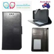 Mooncase Stand PU Leather TPU In Wallet Case Cover For Nokia 6.2 / 7.2 Black