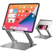Tablet Stand Adjustable Aluminum Laptop Stand Heat-Vent Foldable Tablet Holde...
