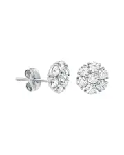 Diana M. Fine Jewelry 18K 1.51 ct. tw. Diamond Studs