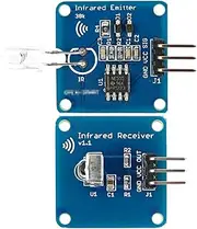 DENUVI Infrared Transceiver Kit NE555 Infrared Transmitter + IR Receiver Module with 38K Carrier for Arduino