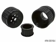 AEROFLOW GILMER DRIVE PULLEY KIT BLACK FOR CHEV V8 LONG WATER PUMP AF64-3001BLK