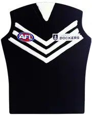 Fremantle Dockers AFL Guernsey Shape Money Box