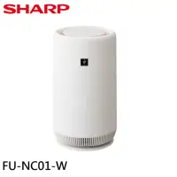 在飛比找momo購物網優惠-【SHARP 夏普】3坪 360°呼吸 圓柱空氣清淨機(FU