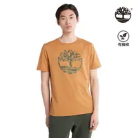 在飛比找蝦皮商城優惠-Timberland 男款小麥色迷彩樹型Logo有機棉T恤|