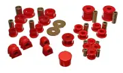 ENERGY SUSPENSION POLY MASTER RED BUSHING KIT FOR 2002-2007 SUBARU IMPREZA WRX (for: Subaru)