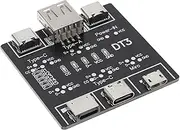 USB Data Cable Tester PCB USB Data Cable Test Board Fast Detector Tool Accessories for Data Cable Anomalies Quick Detection 5x5cm