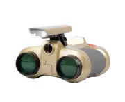 4X30 Binoculars for Kids Toy Binoculars Night Vision Scope Telescope with Pop-up Light Zoom Binoculars Children Binoculars