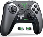 Wireless Switch Controller for Nintendo Switch/Lite/OLED Controller, Switch Controller with a Mouse Touch Feeling on Back Buttons, Extra Switch Pro Controller with Wake-up,Programmable, Turbo Function