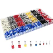 1400Pcs Wire Ferrule Connectors Kit 22-8 Premium Copper Ferrule Terminals8638