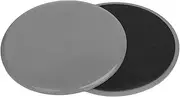 Dickly 2Pcs Core Sliders for Working Out Exercise Gliding Discs Lightweight Portable Gift Exercise Equipment for Core Strength Training Abdominal, Gray
