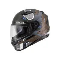 在飛比找樂天市場購物網優惠-【SOL Helmets】SF-6全罩式安全帽 (機動裝甲_