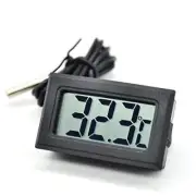 Aquarium Fish Tank Thermometer Digital Fridge Freezer Temperature LCD Gauge
