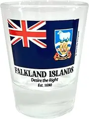 Falkland Islands Coat Of Arms Shot Glass